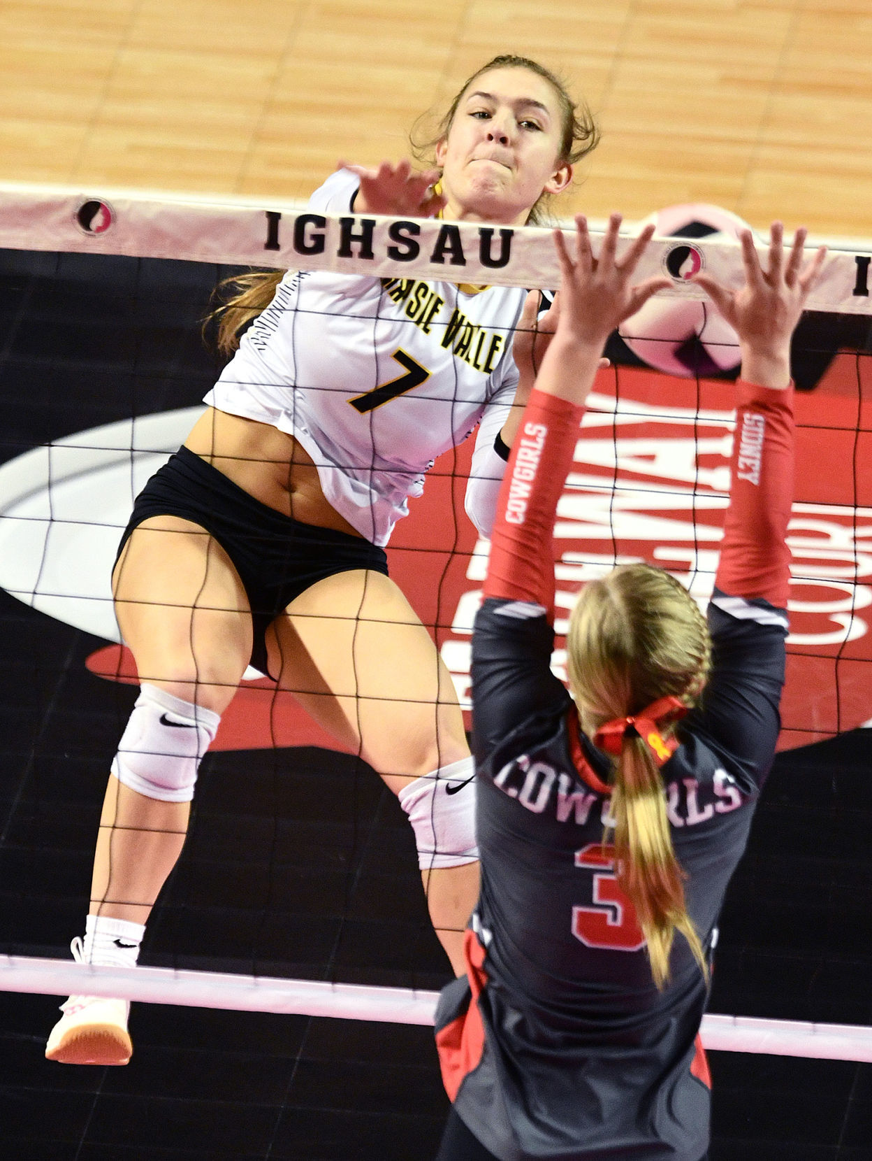 Wapsie Valley vs Sidney state volleyball